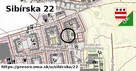 Sibírska 22, Prešov