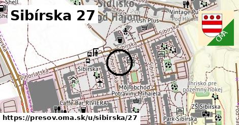 Sibírska 27, Prešov