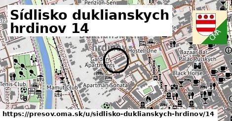 Sídlisko duklianskych hrdinov 14, Prešov