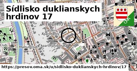 Sídlisko duklianskych hrdinov 17, Prešov