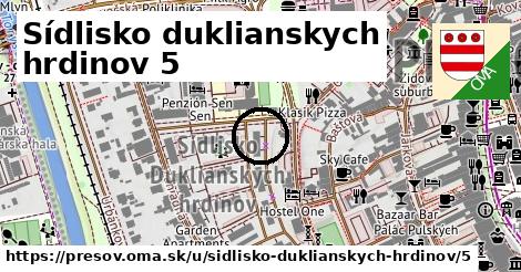 Sídlisko duklianskych hrdinov 5, Prešov