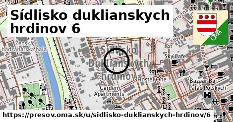 Sídlisko duklianskych hrdinov 6, Prešov