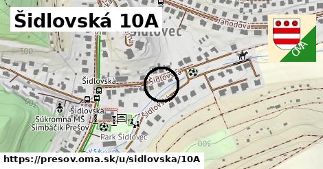 Šidlovská 10A, Prešov