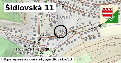 Šidlovská 11, Prešov