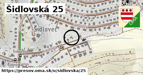 Šidlovská 25, Prešov