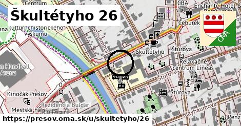 Škultétyho 26, Prešov