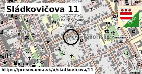 Sládkovičova 11, Prešov
