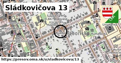 Sládkovičova 13, Prešov