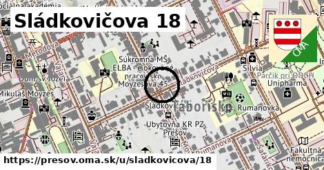 Sládkovičova 18, Prešov