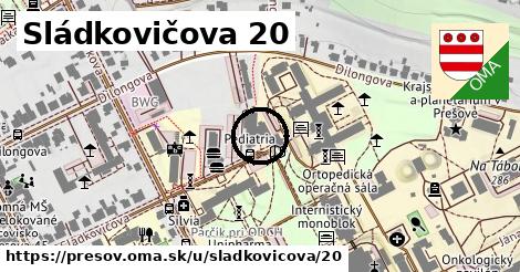Sládkovičova 20, Prešov