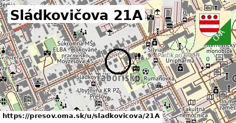 Sládkovičova 21A, Prešov