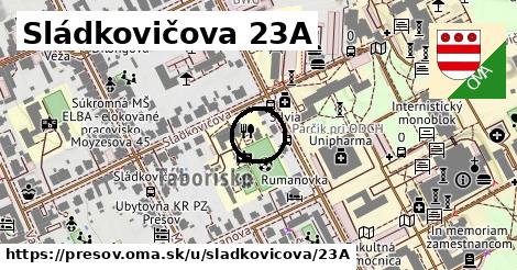 Sládkovičova 23A, Prešov