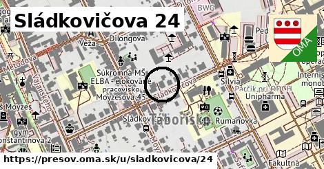 Sládkovičova 24, Prešov