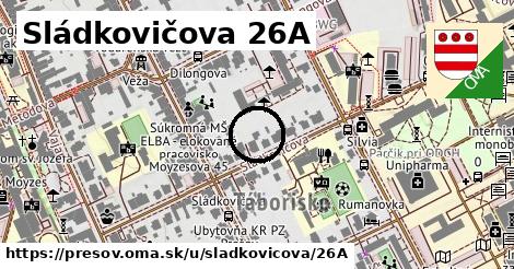 Sládkovičova 26A, Prešov