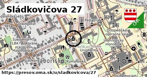 Sládkovičova 27, Prešov