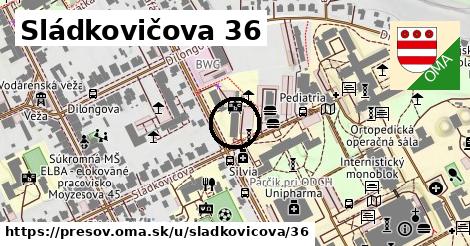 Sládkovičova 36, Prešov