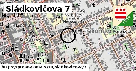 Sládkovičova 7, Prešov
