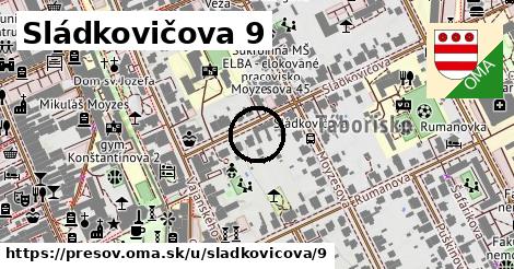 Sládkovičova 9, Prešov