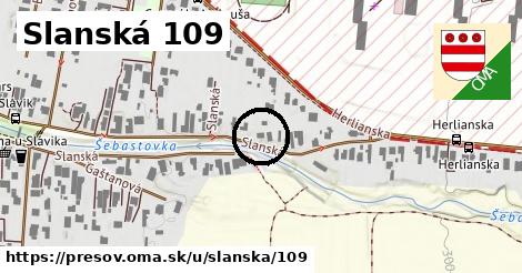 Slanská 109, Prešov