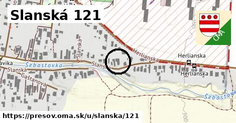 Slanská 121, Prešov