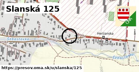 Slanská 125, Prešov