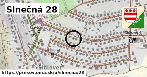 Slnečná 28, Prešov