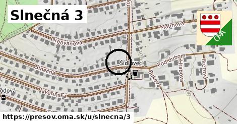 Slnečná 3, Prešov