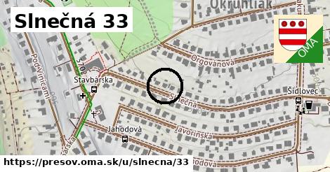 Slnečná 33, Prešov
