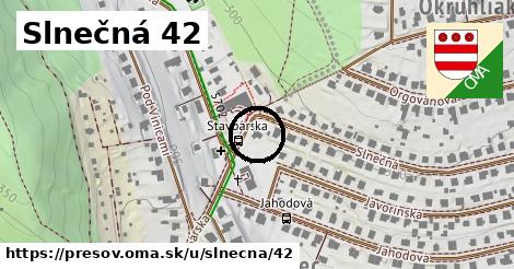 Slnečná 42, Prešov