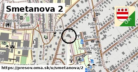 Smetanova 2, Prešov