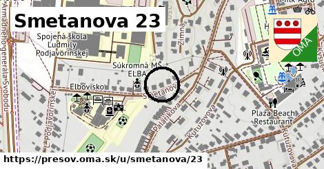Smetanova 23, Prešov