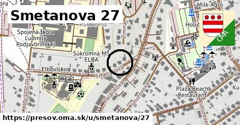 Smetanova 27, Prešov