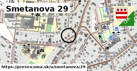 Smetanova 29, Prešov