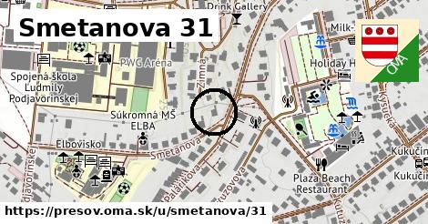 Smetanova 31, Prešov