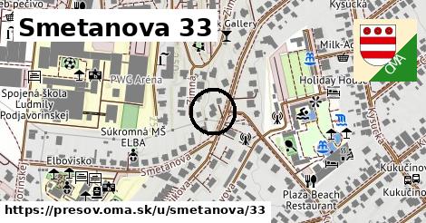 Smetanova 33, Prešov