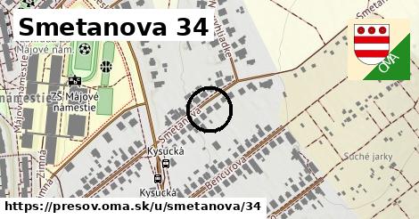 Smetanova 34, Prešov