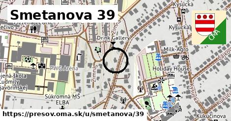 Smetanova 39, Prešov