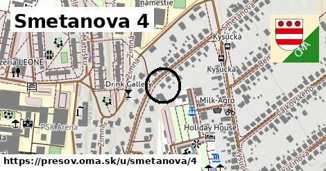 Smetanova 4, Prešov