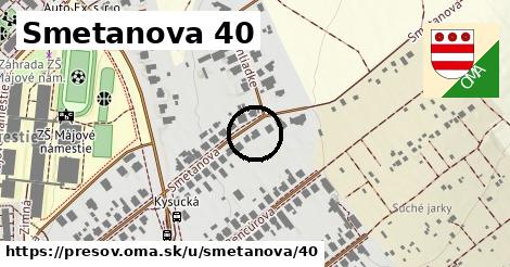 Smetanova 40, Prešov