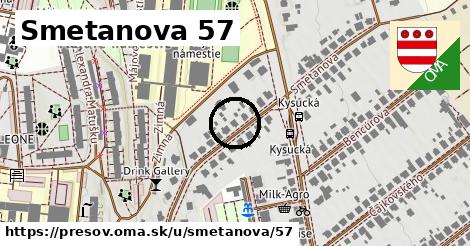 Smetanova 57, Prešov