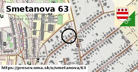 Smetanova 63, Prešov