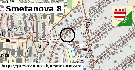 Smetanova 8, Prešov