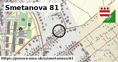 Smetanova 81, Prešov