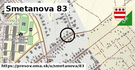 Smetanova 83, Prešov