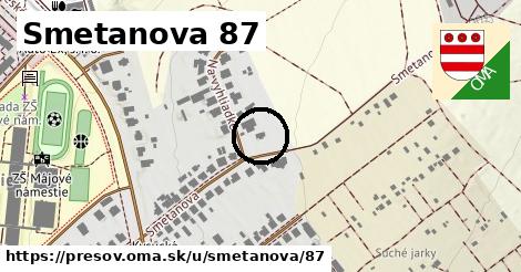 Smetanova 87, Prešov