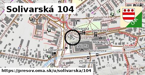 Solivarská 104, Prešov