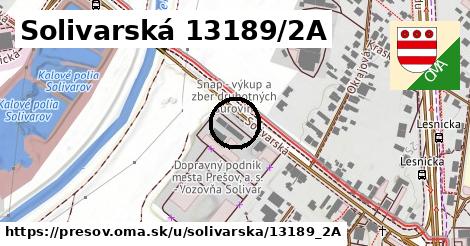 Solivarská 13189/2A, Prešov