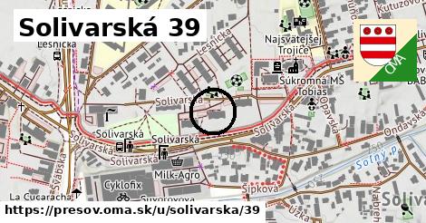 Solivarská 39, Prešov