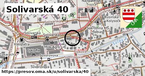 Solivarská 40, Prešov