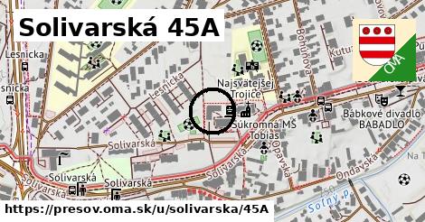 Solivarská 45A, Prešov